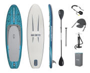 BESTWAY φουσκωτή σανίδα SUP/kayak Oceana 6532D με αποσπώμενο κάθισμα 335x91.5x15cm μπλε