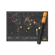 Luckies of London Παγκόσμιος Χάρτης Ξυστό 59.4 x 82.5 x 0.2 cm Chalk Edition 6593045