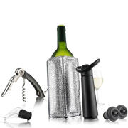 Vacu Vin Εργαλεία Κρασιού Σετ 6τεμ. Μαύρο Essentials
