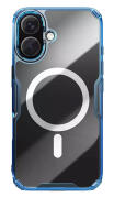 NILLKIN θήκη Nature TPU Pro Magnetic για iPhone 16 διάφανη-μπλε