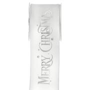 ΚΟΡΔ.ΒΕΛΟΥΔΟ LUX ΛΕΥΚΟ-ΑΣΗΜΙ XMAS 8cmX9m MERRY CHRISTMAS