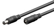 GOOBAY καλώδιο προέκτασης τροφοδοσίας 71401 5.5x2.5mm 3m μαύρο