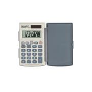 SHARP Αριθμομηχανή Χειρός 8 Ψηφίων Λευκή EL-243EB