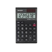 SHARP Αριθμομηχανή Γραφείου 8 Ψηφίων Μαύρη EL-310ANWH