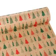 CRAFT 60ΕΚΧ50ΜΕΤΡΑ ΧΑΡΤΙ ΠΕΡΙΤΥΛ ΠΡΑΣ ΚΟΚΚΙΝΟ ΔΕΝΔΡΑΚΙΑ