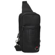 Pepe Jeans Τσαντάκι Ώμου Χιαστί 31x15x5.5cm Counter Black