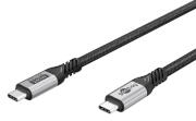 GOOBAY καλώδιο USB-C 74776 USB4 240W 80Gbps 16K/60Hz 1.5m μαύρο