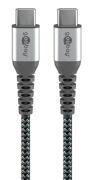 GOOBAY καλώδιο USB-C 79559 60W 480Mbps 0.15m μαύρο