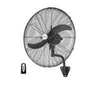 Primo Ανεμιστήρας Τοίχου Βιομηχανικός 140W με Τηλεχειριστήριο και Διάμετρο 50cm PRWF-80511 Μαύρος