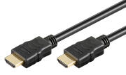 GOOBAY καλώδιο HDMI 80101 με Ethernet soft 4K/60Hz 18 Gbps 1m μαύρο