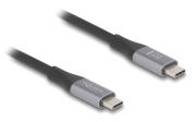 DELOCK καλώδιο USB-C 81191 240W 40 Gbps 8K 1m E-Marker μαύρο
