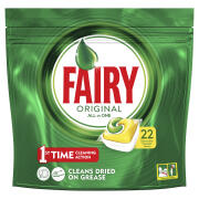 Fairy All In One Lemon Κάψουλες Πλυντηρίου Πιάτων 22 Κάψουλες 81633045