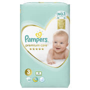 Pampers Premium Care Πάνες Jumbo Pack Μέγεθος 3 (6-10 kg) 60 Πάνες 81709102