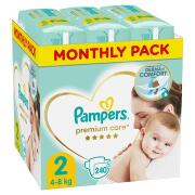 PAMPERS Premium Care Μέγεθος 2, (4kg-8kg) - 240 Πάνες - 81765795