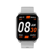 QCY Watch GS S6 Gray - 2,02" large TFT touch, 320x502 60Hz, Call BT Smart Watch IPX8 14day