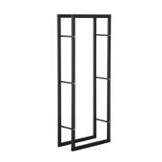 HOMCOM Μεταλλική Ξυλιέρα Τζακιού 60 x 25 x 150 cm 820-148