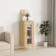 vidaXL Κλασικός Μπουφές Sonoma Oak από Συνθετικό Ξύλο 34,5x34x90 εκ. 828783
