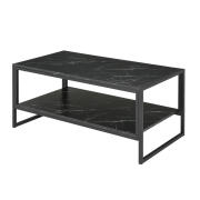 HOMCOM Μεταλλικό Τραπέζι Σαλονιού 106 x 50 x 47 cm  833-821BK