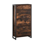 Ξύλινη Παπουτσοθήκη 60 x 24 x 115 cm HOMCOM 837-124