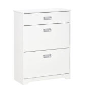 Ξύλινη Παπουτσοθήκη με 2 Διαμερίσματα και 1 Συρτάρι 70 x 29 x 92 cm HOMCOM 837-141