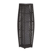 Ηλιακό Επιδαπέδιο Φωτιστικό LED από Rattan 19 x 19 x 78 cm Outsunny 841-054