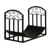 Outsunny Μεταλλική Ξυλιέρα Τζακιού 60.5x36x46.5cm 842-208