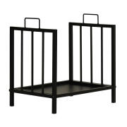 Outsunny Μεταλλική Ξυλιέρα Τζακιού 42x32.5x46cm 842-209