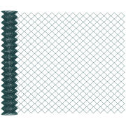 Δίχτυ περίφραξης από χάλυβα και PVC Outsunny για εξωτερικούς χώρους, ρολό 25 m και ύψος 1,7 m, πράσινο 844-460