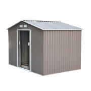 Outsunny 845-031GY Μεταλλική Αποθήκη Κήπου από Γαλβανισμένο Ατσάλι 277x191x192cm