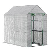Outsunny  Μεταλλικό Θερμοκήπιο με 4 Ράφια 120 x 186 x 190 cm 845-306V01