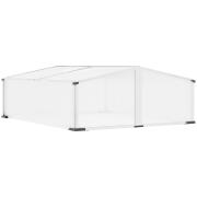 Outsunny Garden Greenhouse with Sunroof Polycarbonate 120x100x31-41cm - Διάφανο 845-537SR