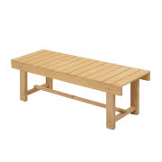 Ξύλινο Διθέσιο Παγκάκι 110 x 38 x 35 cm Outsunny 84B-362