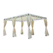 Κιόσκι Κήπου με Μεταλλικό Σκελετό 400 x 300 x 255 cm Outsunny 84C-089