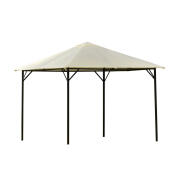 Κιόσκι Κήπου με Μεταλλικό Σκελετό 297 x 297 x 263 cm Outsunny 84C-190CW