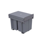 Homcom 851-002 Τριπλός Κάδος Ανακύκλωσης 48x34.2x41.8cm