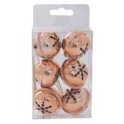 ΣΕΤ 6 ΜΠΡΟΝΖΕ ΜΕΤΑΛΛΙΚΑ ΚΟΥΔΟΥΝΑΚΙΑ 3.5 ΕΚ