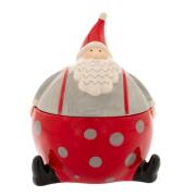 ΚΟΚΚΙΝΗ ΓΚΡΙ ΠΟΥΑ ΚΕΡΑΜΙΚΗ ΜΠΙΣΚΟΤΙΕΡΑ ΣΕ ΣΧΗΜΑ ΑΓΙΟΥ ΒΑΣΙΛΗ 15Χ14Χ19ΕΚ