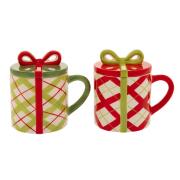 ΠΡΑΣΙΝΕΣ ΛΕΥΚΕΣ ΚΟΚΚΙΝΕΣ ΚΕΡΑΜΙΚΕΣ ΚΟΥΠΕΣ ΜΕ ΚΑΠΑΚΙ ΣΕ ΣΧΗΜΑ ΔΩΡΟΥ 13Χ10Χ12ΕΚ