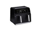Alpina Φριτέζα Αέρος 8L με Δύο Κάδους 230V 1700W 37,8x36,4x31,9cm Μαύρη