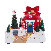 ΦΩΤΙΖΟΜΕΝΟ ΣΚΗΝΙΚΟ ΜΕ ΣΠΙΤΙ ΣΕ ΣΧΗΜΑ ΜΠΑΛΑΣ 19Χ13Χ16ΕΚ ΜΠΑΤΑΡΙΑΣ