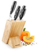 Tescoma Σετ Ξύλινη Βάση & 5 Μαχαίρια Grand Chef