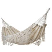 Velco, Αιώρα, διπλή με κρόσι δαντέλα, λευκή