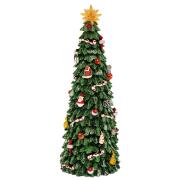 ΠΡΑΣΙΝΟ ΠΟΛΥΡΕΖΙΝ ΔΕΝΤΡΟ ΜΕ ΣΤΟΛΙΔΙΑ, ΜΕ ΦΩΣ ΜΟΥΣΙΚΗ ΚΑΙ ΚΙΝΗΣΗ 11Χ11Χ30ΕΚ