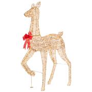 ΦΩΤΙΖΟΜΕΝΟ ΧΡΥΣΟ ΕΛΑΦΙ 80Χ28Χ155ΕΚ ΜΕ 960 LED ΖΕΣΤΟ ΧΡΩΜΑ IP44