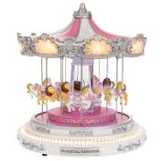 ΡΟΖ ΠΟΛΥΡΕΖΙΝ ΚΑΡΟΥΖΕΛ ΜΕ ΦΩΣ ΚΑΙ ΚΙΝΗΣΗ 30Χ30Χ36ΕΚ ΡΕΥΜΑΤΟΣ