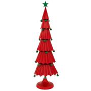 ΚΟΚΚΙΝΟ ΜΕΤΑΛΛΙΚΟ ΔΕΝΤΡΟ ΜΕ ΒΑΣΗ 28.5Χ28.5Χ96.5