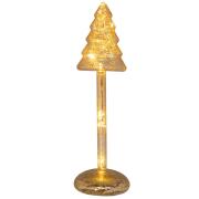 ΧΡΥΣΟ ΑΝΤΙΚΕ ΓΥΑΛΙΝΟ ΔΕΝΤΡΑΚΙ ΜΕ LED ΦΩΣ Φ9Χ30ΕΚ