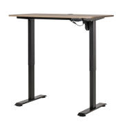 Ηλεκτρικό Μεταλλικό Γραφείο με Ρυθμιζόμενο Ύψος 120 x 60 x 72-116 cm Vinsetto 920-072V90BK