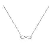 Philip Jones Κολιέ Infinity από Ασήμι 925