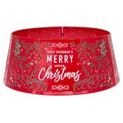 A.I. Decoration Ποδιά Δέντρου Μεταλλική Merry Christmas Ø65Χ25,5εκ.